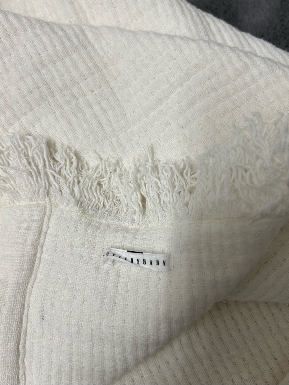 Pottery Barn cloud gauze throw - Picture 3 of 5